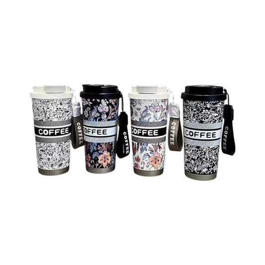 500ml Stainless Steel Vacuum Tumbler with lid Handle