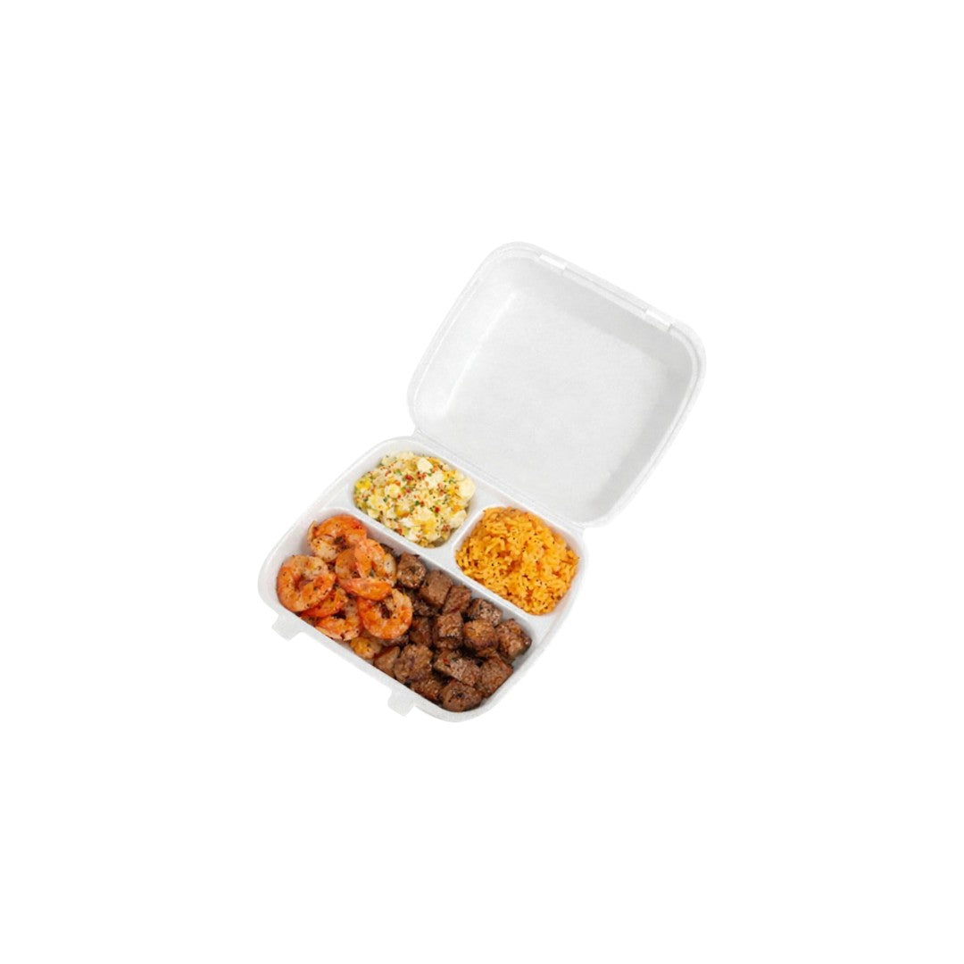 Fomo Food Tray 3Divison boxes 4pack
