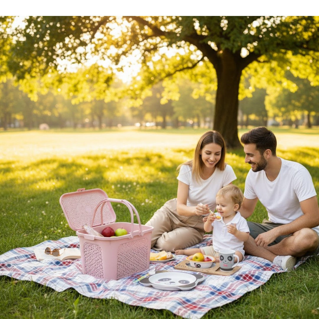 28L Hobby Life Maximo Rattan Picnic Basket