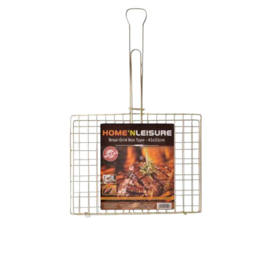 41x31cm Home n Leisure Braai Grid Fixed Handle