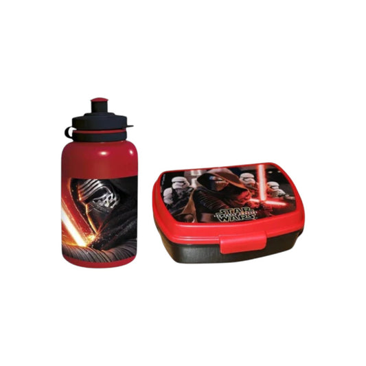 Disney Star Wars Sandwich Box with Sports Water Bottle