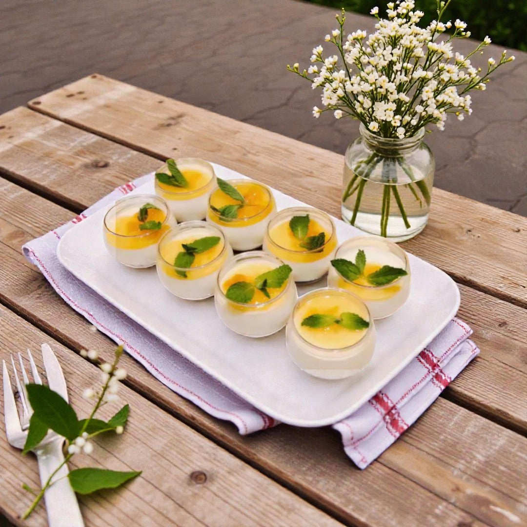 75ml Acrylic Round Mini Dessert Cups 5.6x2.5x4.2cm 10pack