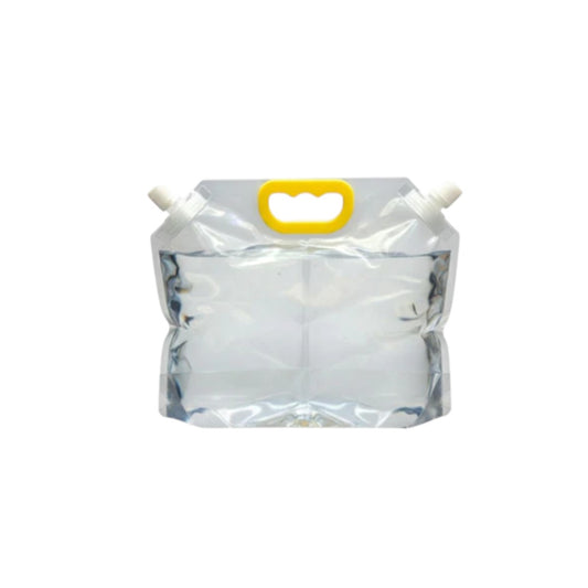 Stand-Up Beverage Carry Pouch Bag Clear 2L Food Grade with Double Side Spout 26×20.5+8cm