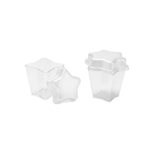 20pack Acrylic Mini Dessert Cup with Lid 350ml