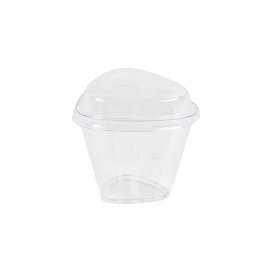 Acrylic Mini Dessert Cup with Lid 25pack