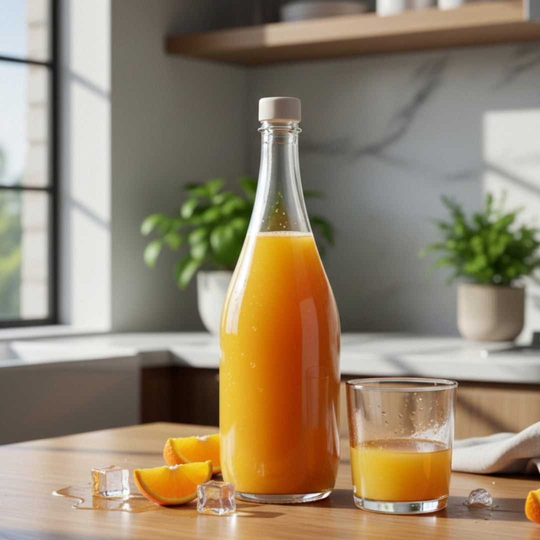 PET Clear Plastic Teardrop Water Bottle