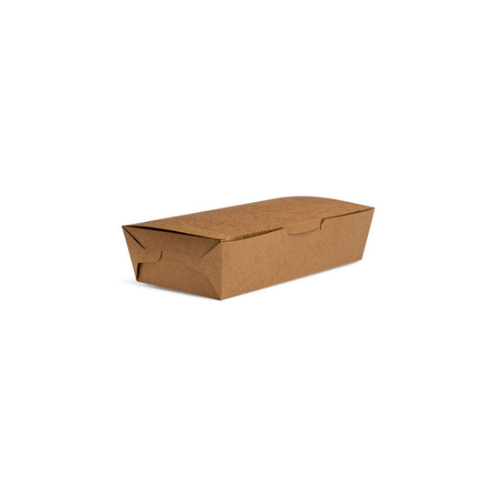 Kraft Paper Deli Lunch Box 230x120x53mm 50pack
