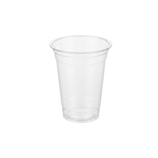 Disposable Clear Plastic Cups Thin Wall 500ml 10 Pack