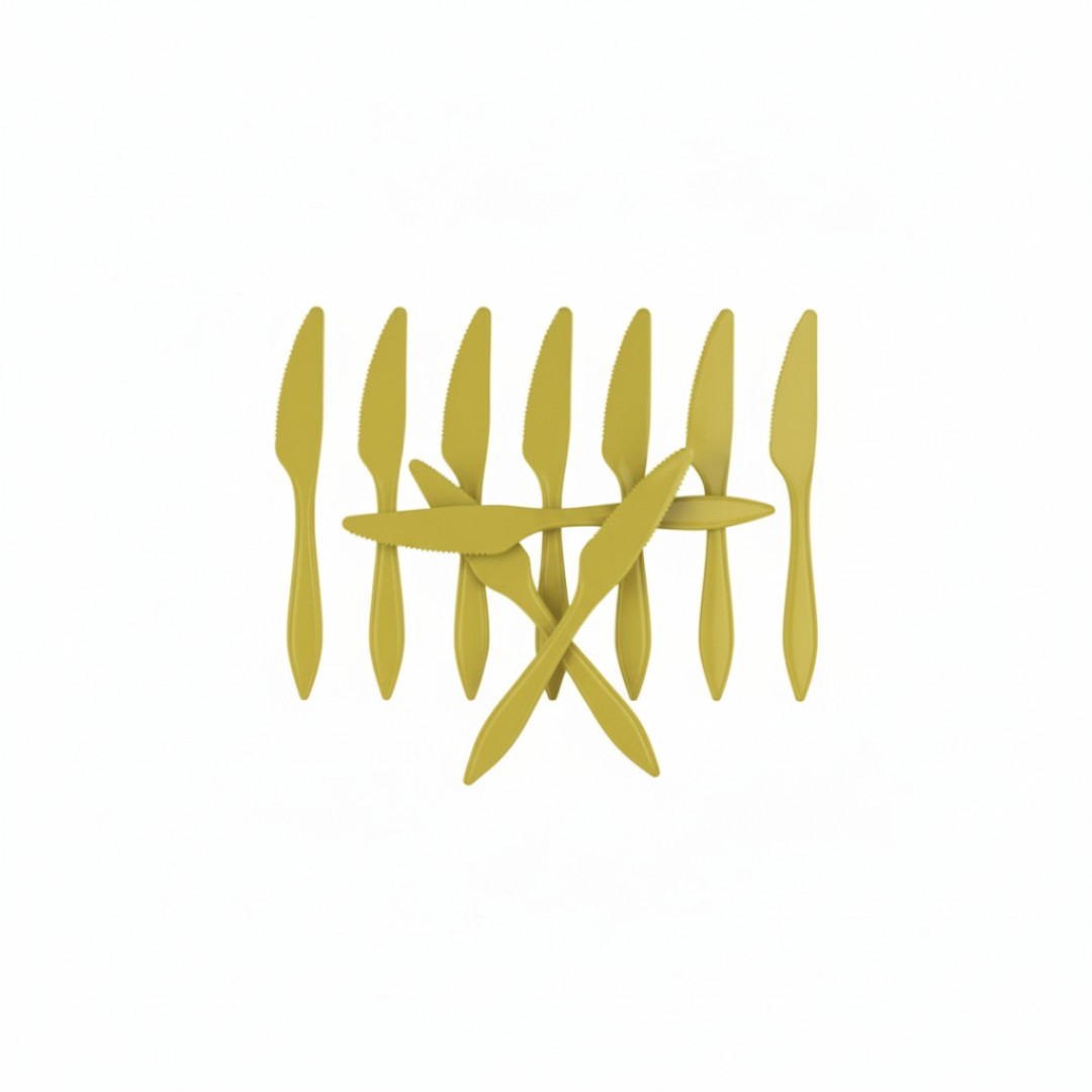 12pack Disposable Plastic Cutlery knives