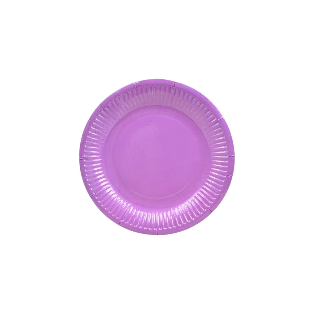 Disposable Party Paper plates Plain 9inch 8pcs