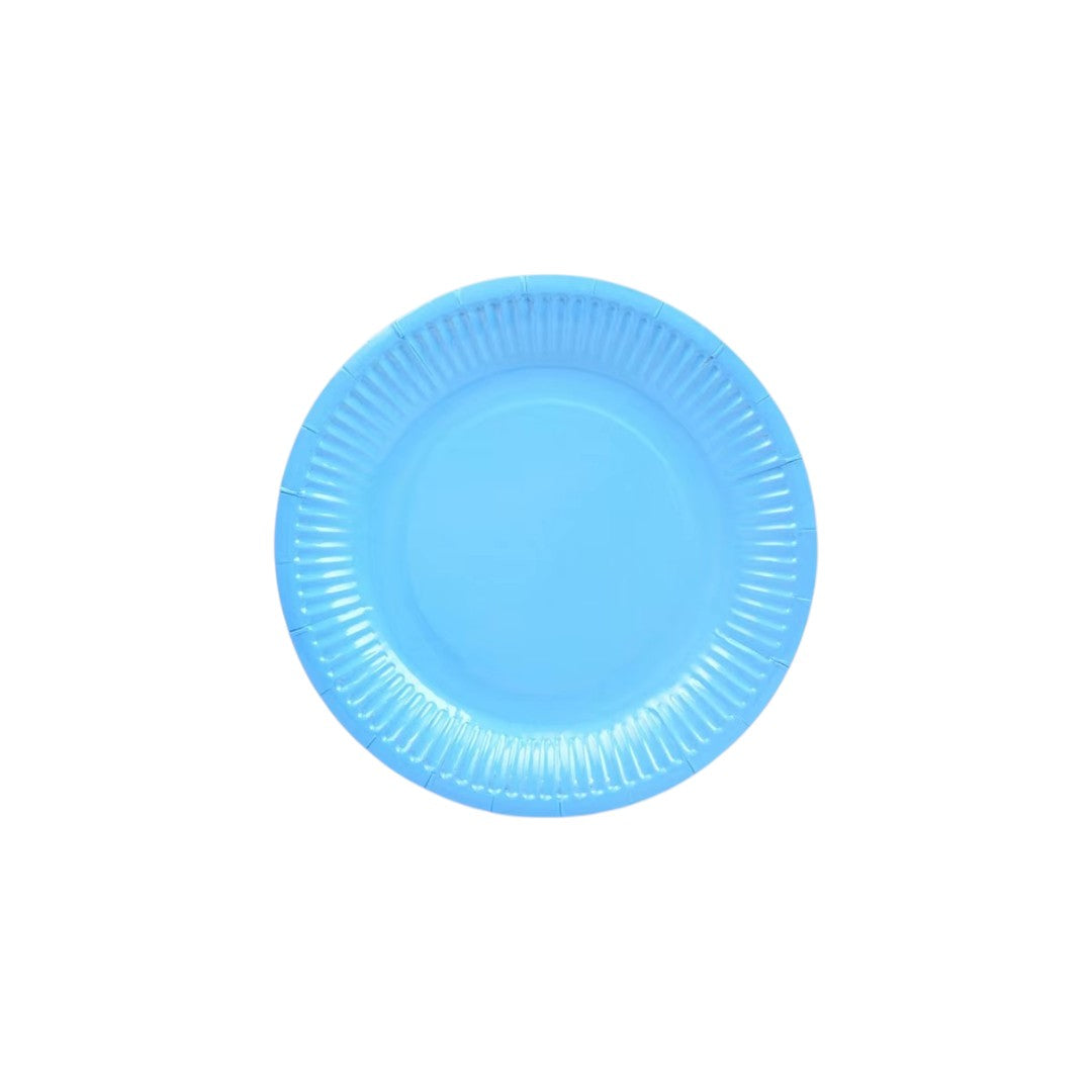 Disposable Party Paper plates Plain 9inch 8pcs
