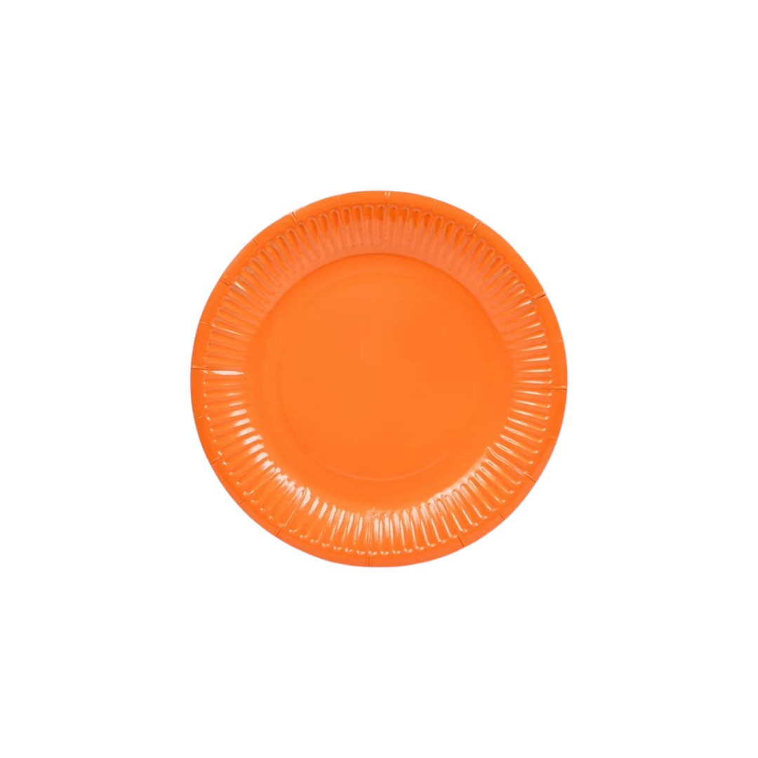 Disposable Party Paper plates Plain 9inch 8pcs