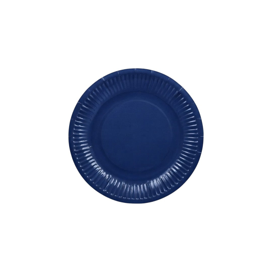 Disposable Party Paper plates Plain 7inch 8pcs