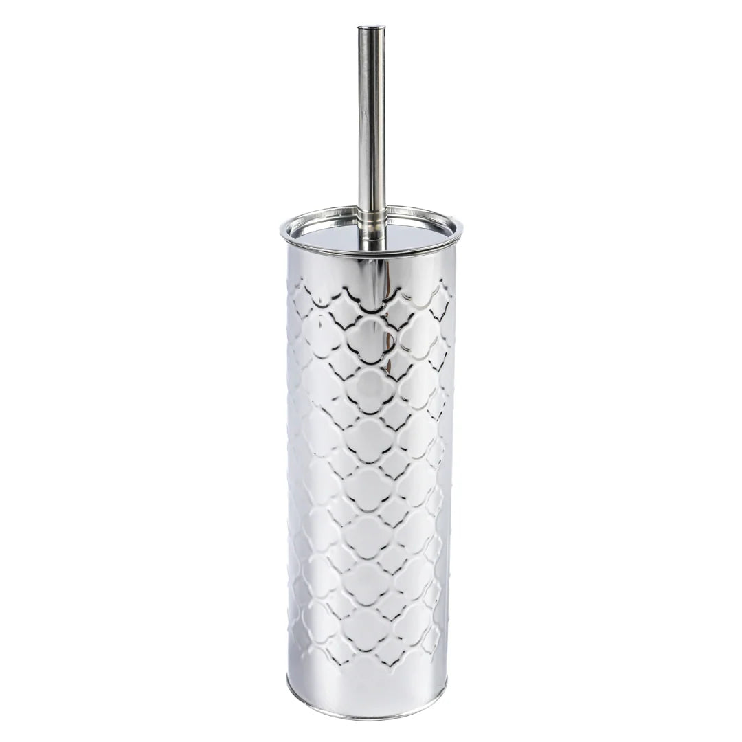 Round Stainless Steel Toilet Brush