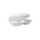 Fomo Food Tray No.30 75 pack 2-DivisioN Clamshell