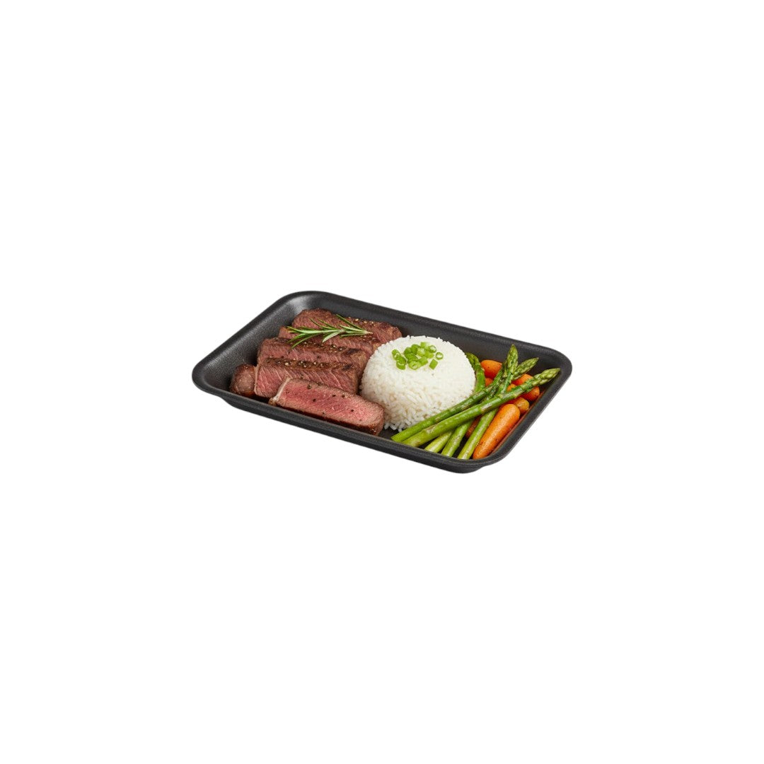 Fomo Food Black Tray No.69 100pack