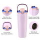 Double-Wall Vacuum Thermos Stainless Steel Portable Handle