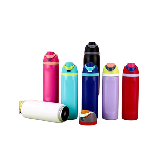 Stainless Steel Double Wall Vacuum Flasks & Thermos Bottle With Handle