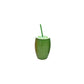 600ml Kids Fruit Shaped BPA Free Plastic Straw Cup Tumbler