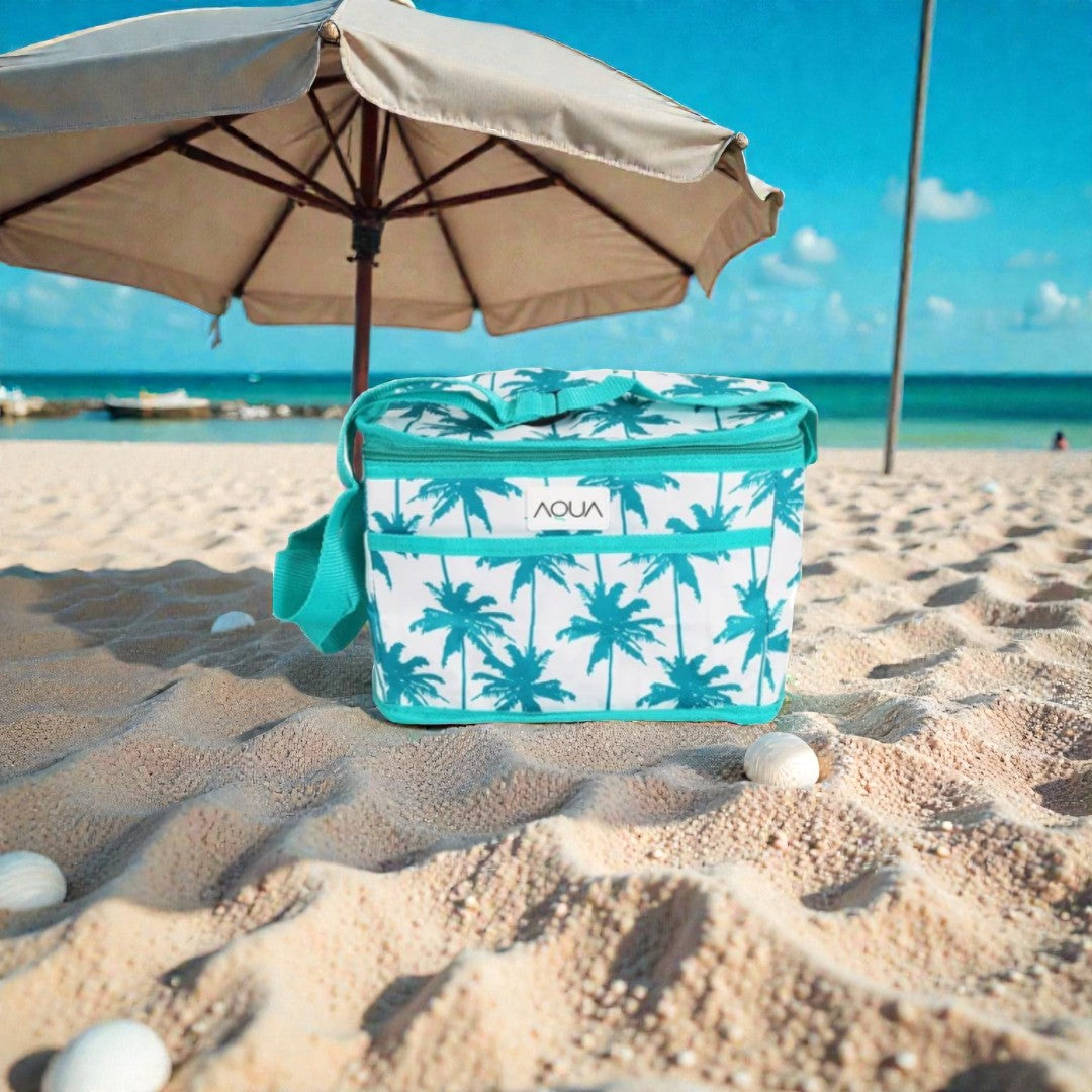 5L  Aqua Insulated Thermal Cooler Lunch Bag