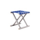 Portable Folding Camping Steel Stool 24x28x24cm