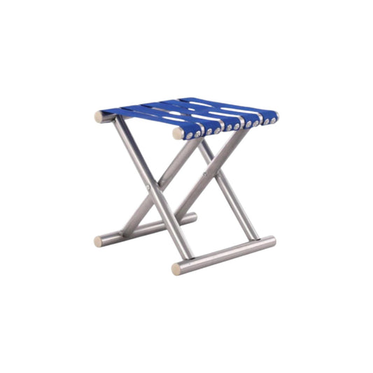 Portable Folding Camping Steel Stool 24x28x24cm