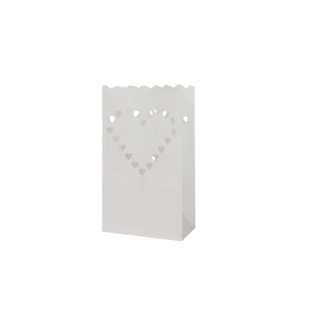 Kraft Paper Bag for Tealight Holder - Lantern Lamp Candle Bags 10pack