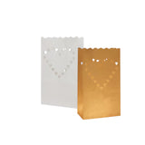 Kraft Paper Bag for Tealight Holder - Lantern Lamp Candle Bags 10pack