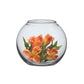 Glass Clear Round Vase 21.5cm