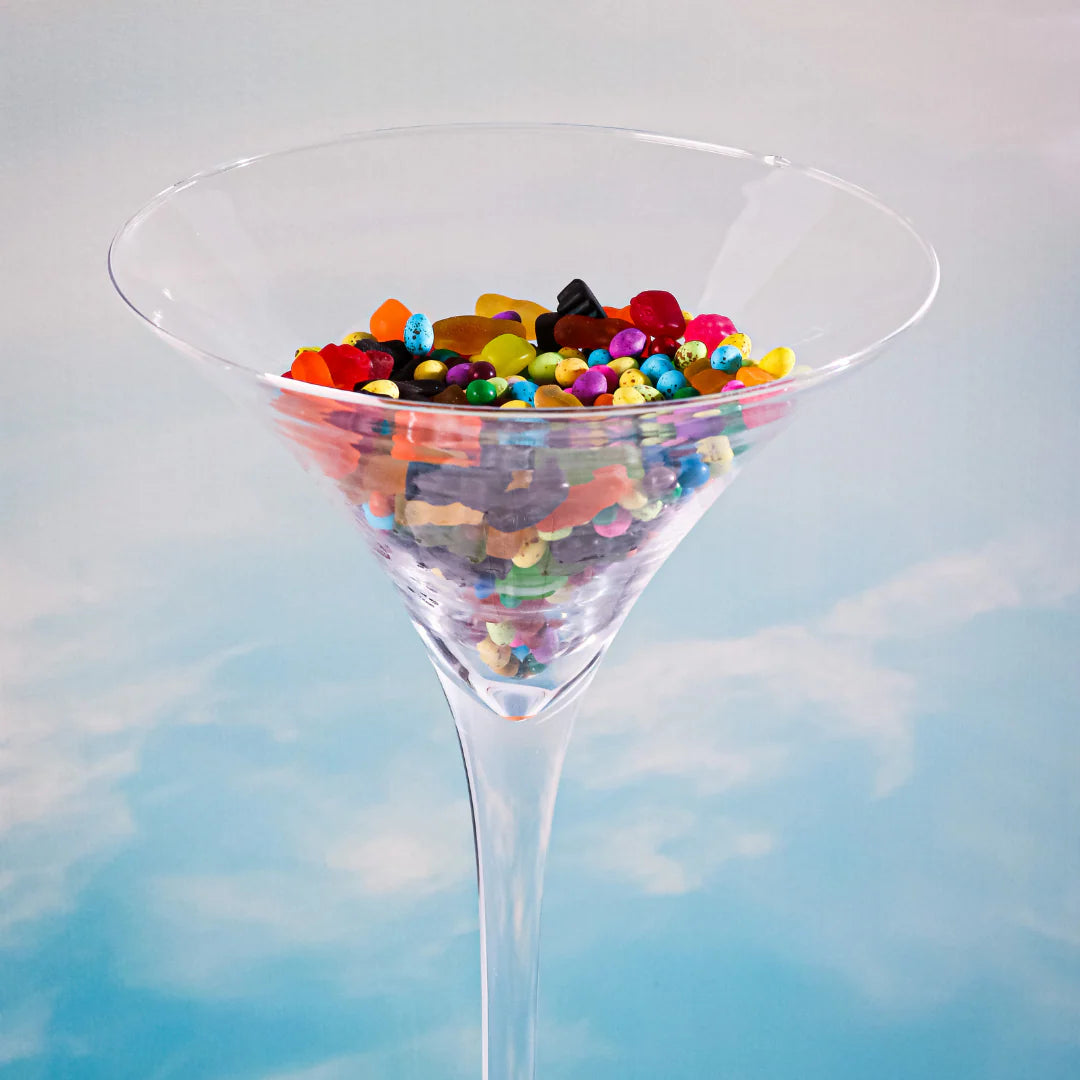 Glass Clear Long Vase 70cm