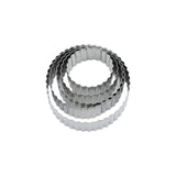 Stainless Steel Cookie Cutters Round 5pack