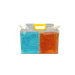 Stand-Up Beverage Carry Pouch Bag Clear 2L Food Grade with Double Side Spout 26×20.5+8cm