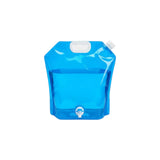 Stand-Up Beverage Portable Carry Pouch Bag Food Grade Clear with Side Spout & Spigot 5L