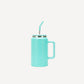 Stainless Steel Vacuum Insulated Car Thermos Cup with Straw 1400ml