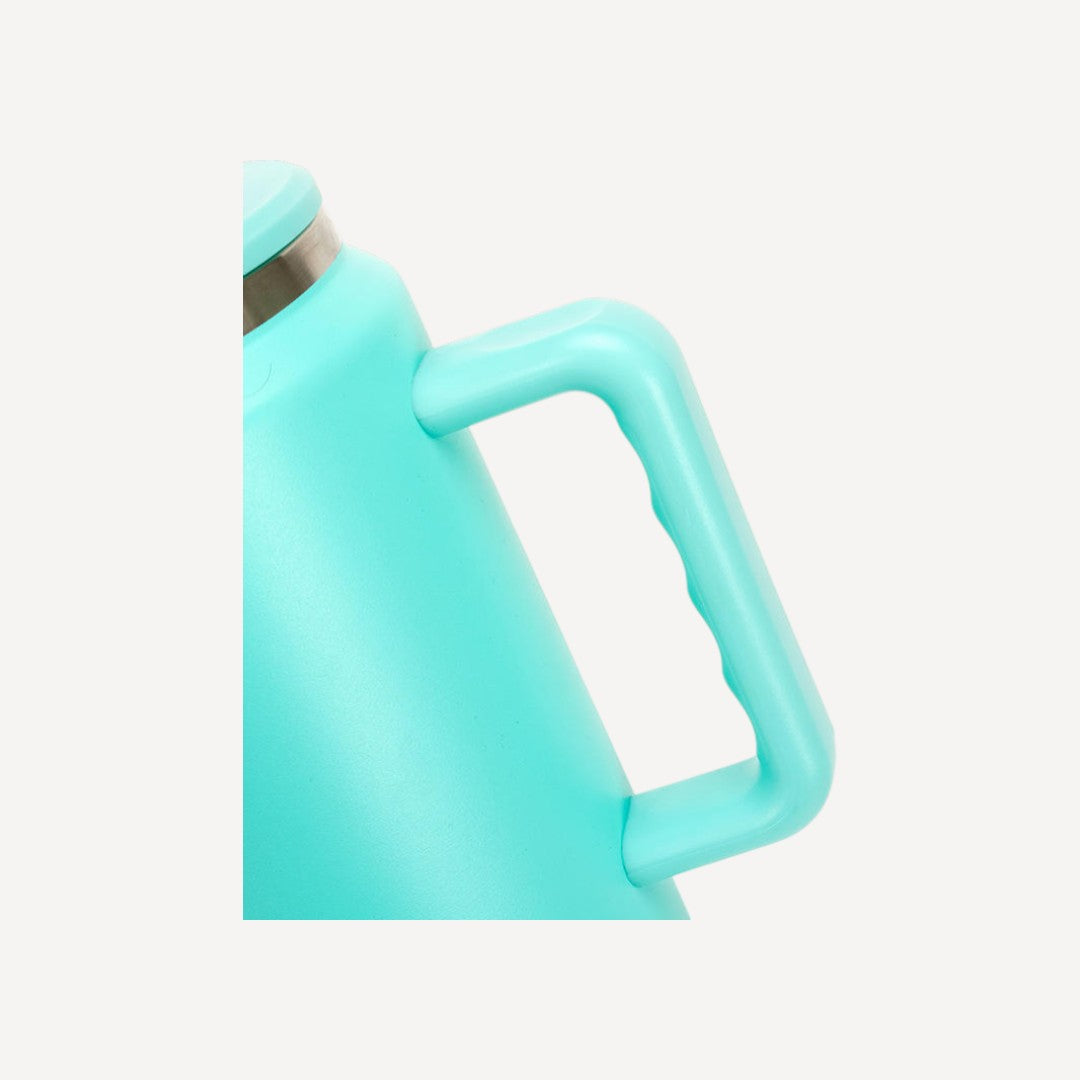 Stainless Steel Vacuum Insulated Car Thermos Cup with Straw 1400ml