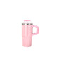 410ml Stainless Steel Mini Colored Tumblers with Handle and Straw