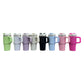 410ml Stainless Steel Mini Colored Tumblers with Handle and Straw
