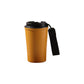 450ml Stainless Steel Insulated Mug Portable Rope Reusable With Seal Lid
