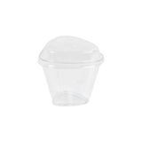 Acrylic Mini Dessert Cup with Lid 25pack