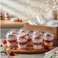 Acrylic Mini Dessert Cups 150ml with Lid 25pack