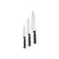 3 Set Bergner Chef Knives Stainless Steel Damascus