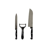Regent kitchen 3pcs Set utility Knives with peeler