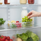 Regent Plastic Fridge with Vertical Divider