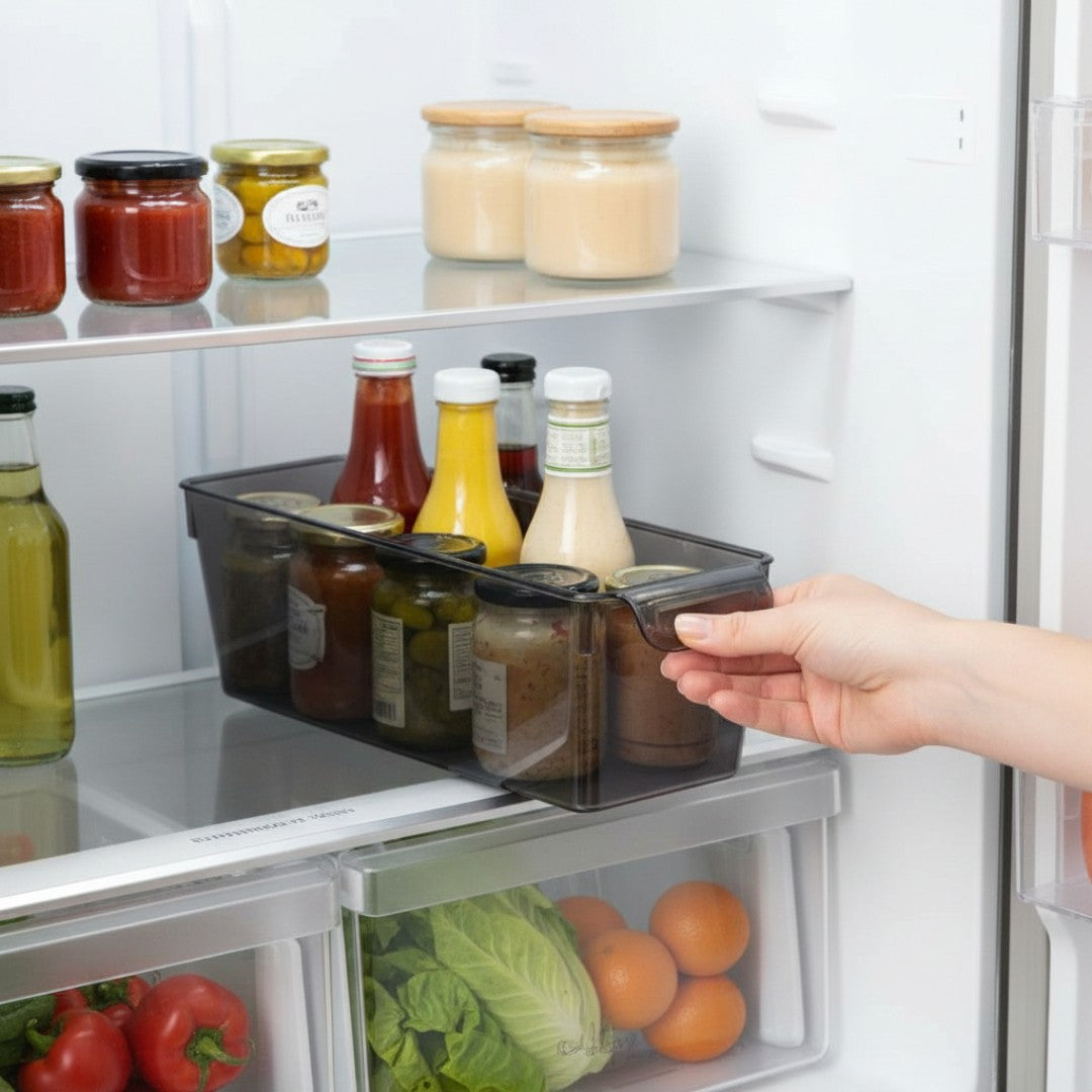 Foly Life Plastic Fridge Storage Organizer 100x325x100