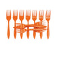12pack Disposable Plastic Cutlery Forks