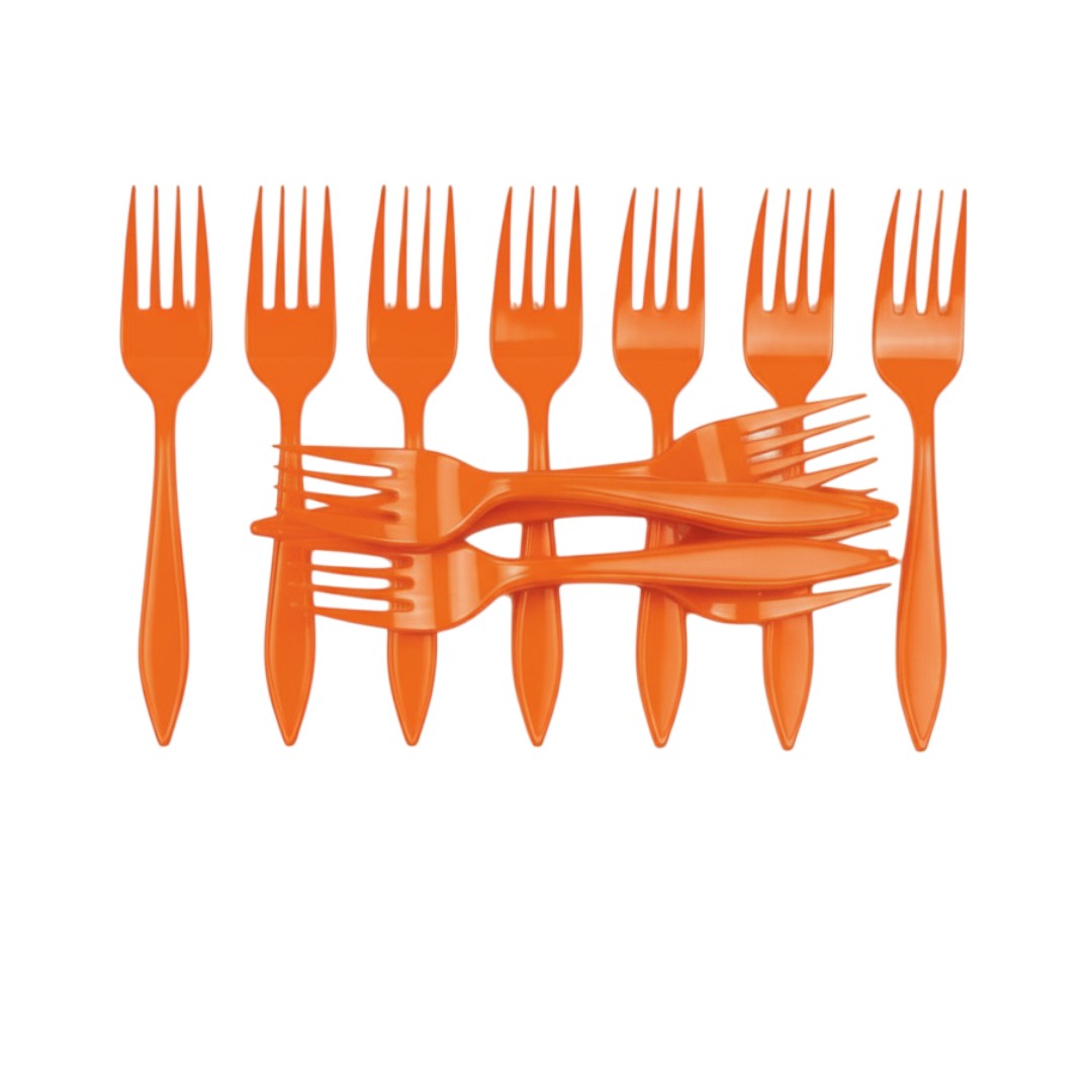 12pack Disposable Plastic Cutlery Forks