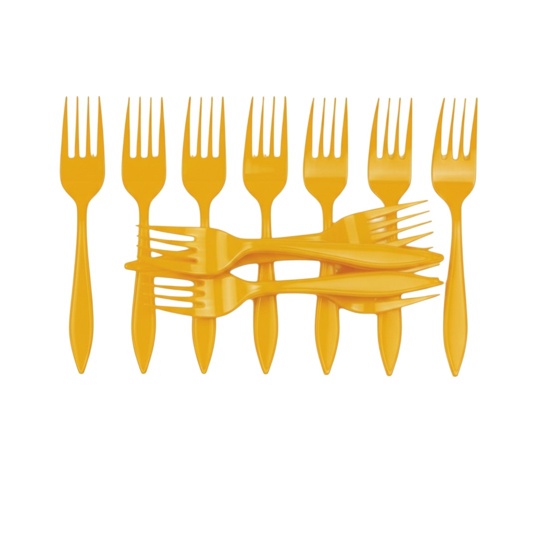 12pack Disposable Plastic Cutlery Forks