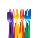 12pack Disposable Plastic Cutlery Forks