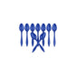 12pack Disposable Plastic Cutlery Spoon
