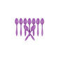 12pack Disposable Plastic Cutlery Spoon
